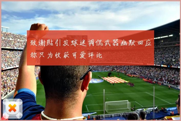 致谢贴引发球迷调侃武器幽默回应称只为收获可爱评论